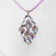 Symphony - Shea Rhombus M-Mauve Suedine - 1